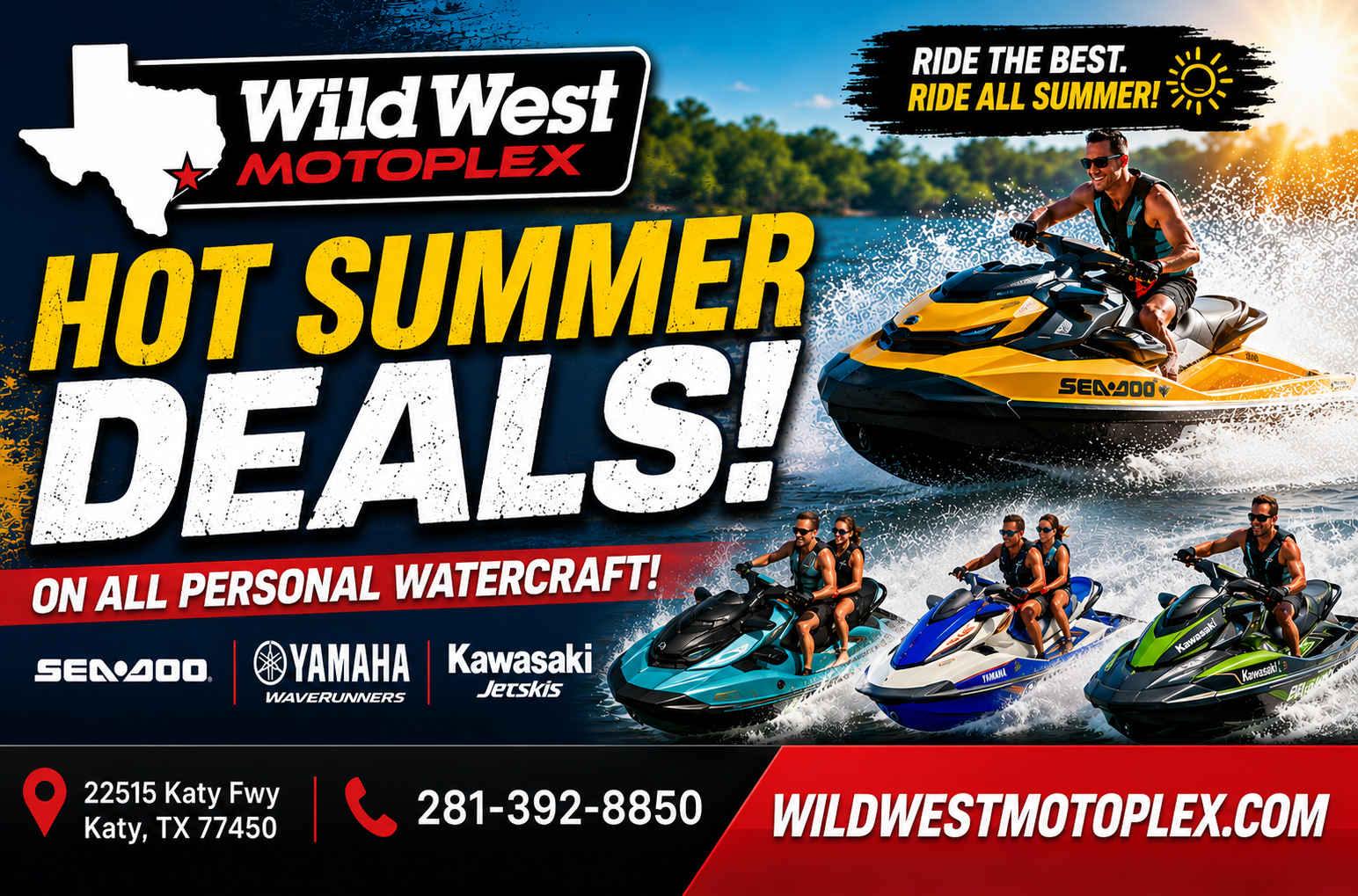 Wild West Motoplex | Motorsports Dealer | Katy, TX
