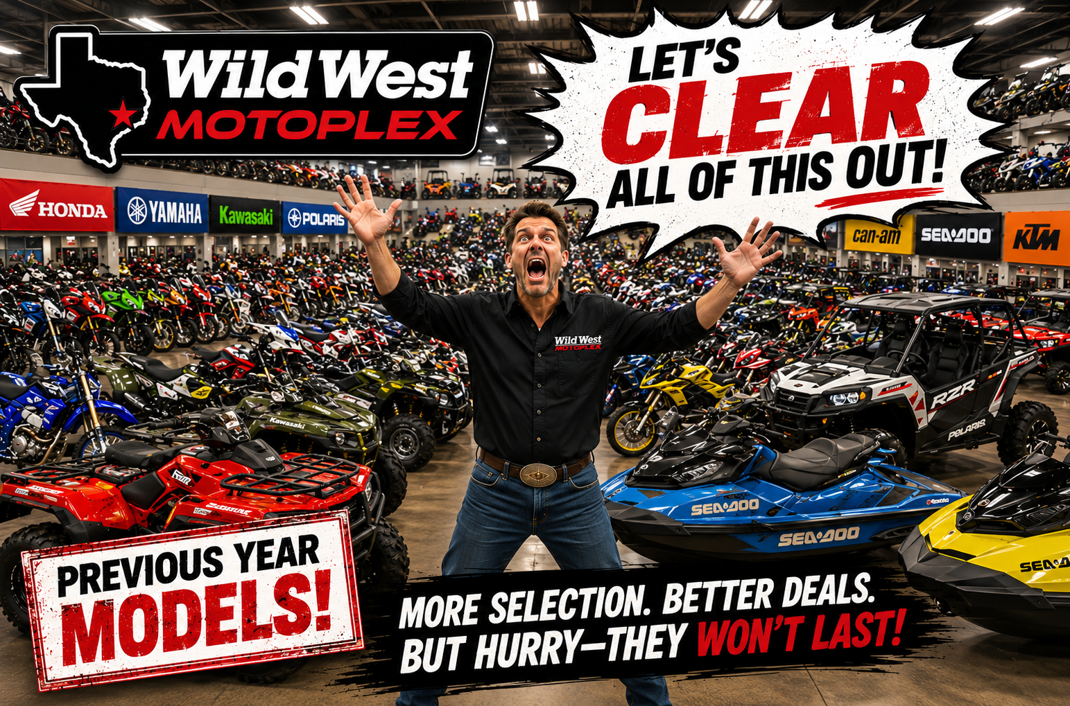 Wild West Motoplex | Motorsports Dealer | Katy, TX